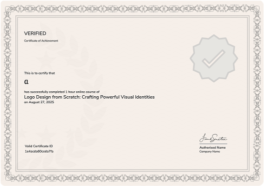 Pré-visualização do certificado
